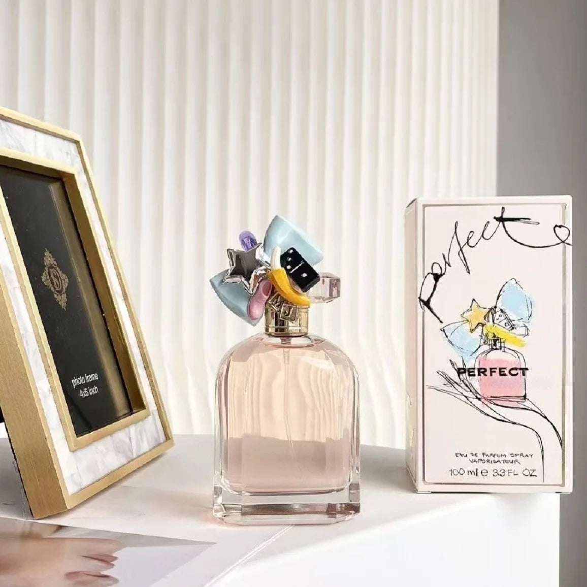 100ML Luxurious alluring perfume Natural and fresh floral scent Radiating a gentle and sweet aura Romantic date essentials