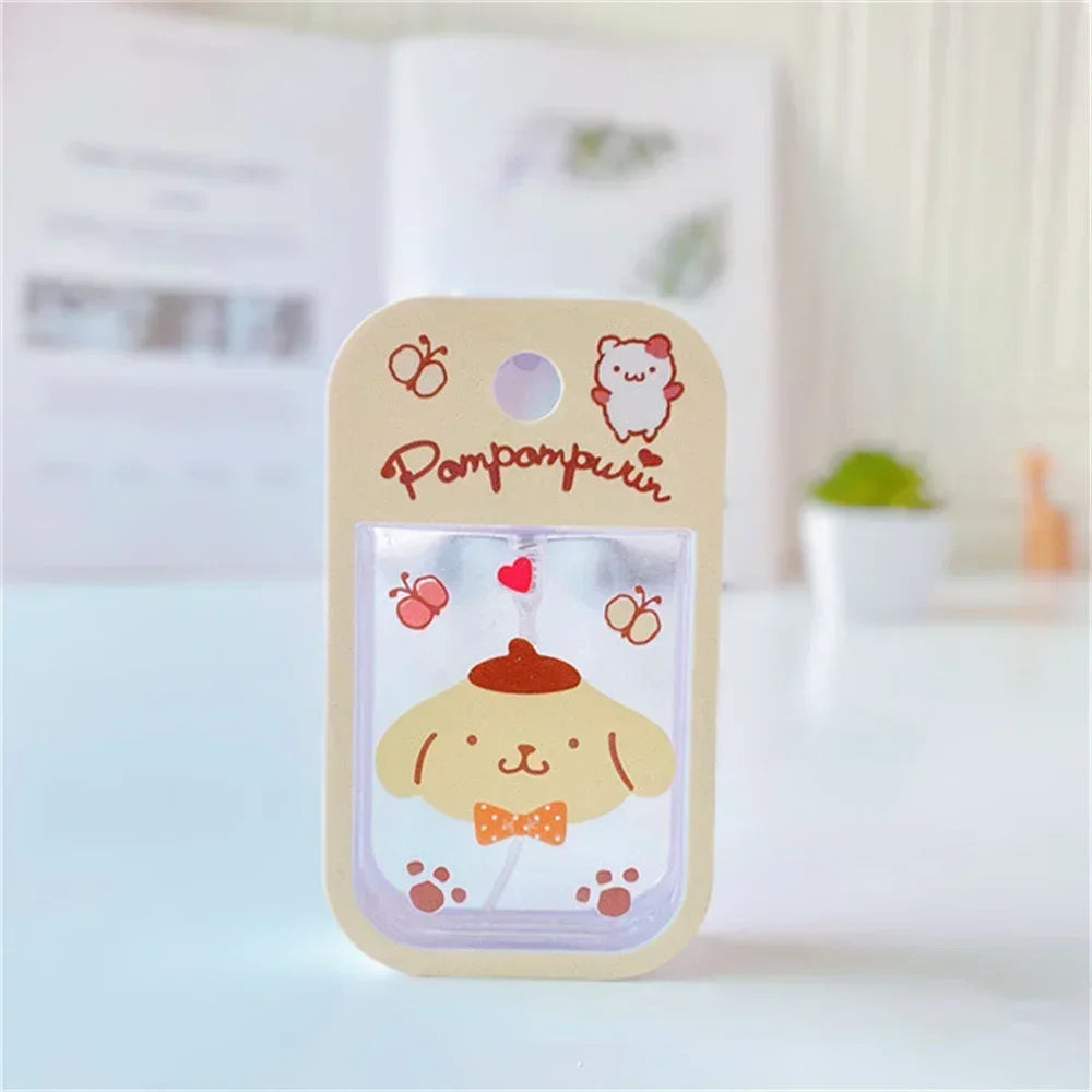 New Hello Kitty Kuromi Anime 50ML Filling Bottle Cartoon Alcohol Press Bottled Travel Portable Perfume Spray Refillable Bottles