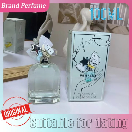 100ML Luxurious alluring perfume Natural and fresh floral scent Radiating a gentle and sweet aura Romantic date essentials