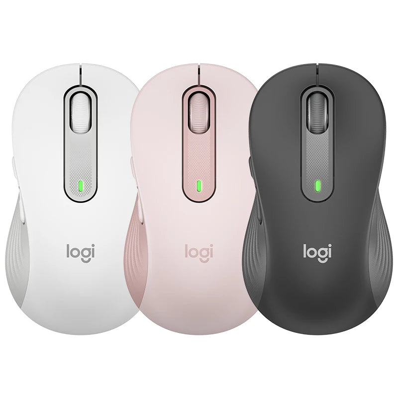 Logitech M650/M650/M650L Stylish Office Mouse - Rose Pink for Modern Workspace