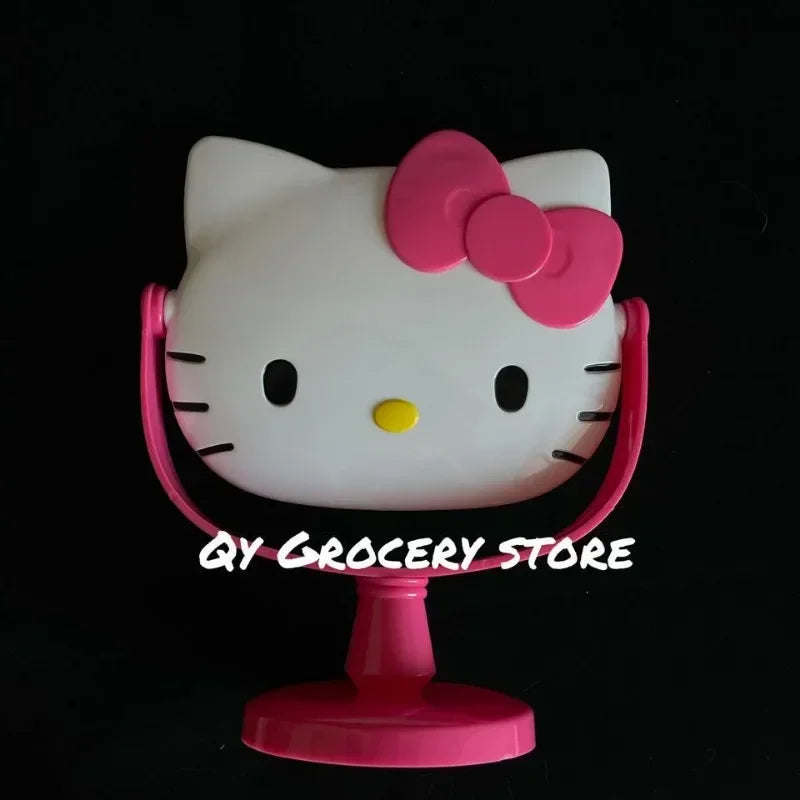 Hello Kitty My melody Fashion Dressing Table Bedroom Mirror Desktop Cosmetic Mirror Home Creative Dormitory Gift Wholesale